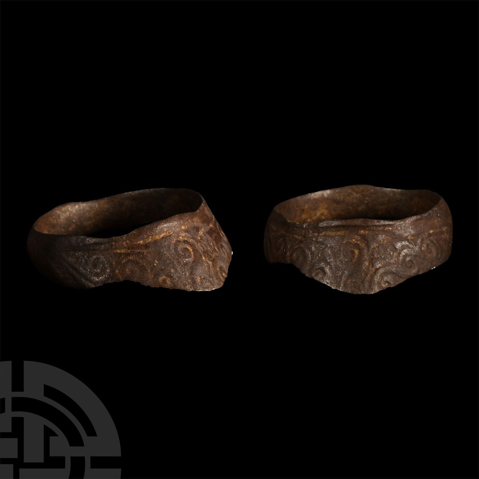 Medieval Bronze Archer's Thumb Ring (1 of 1)