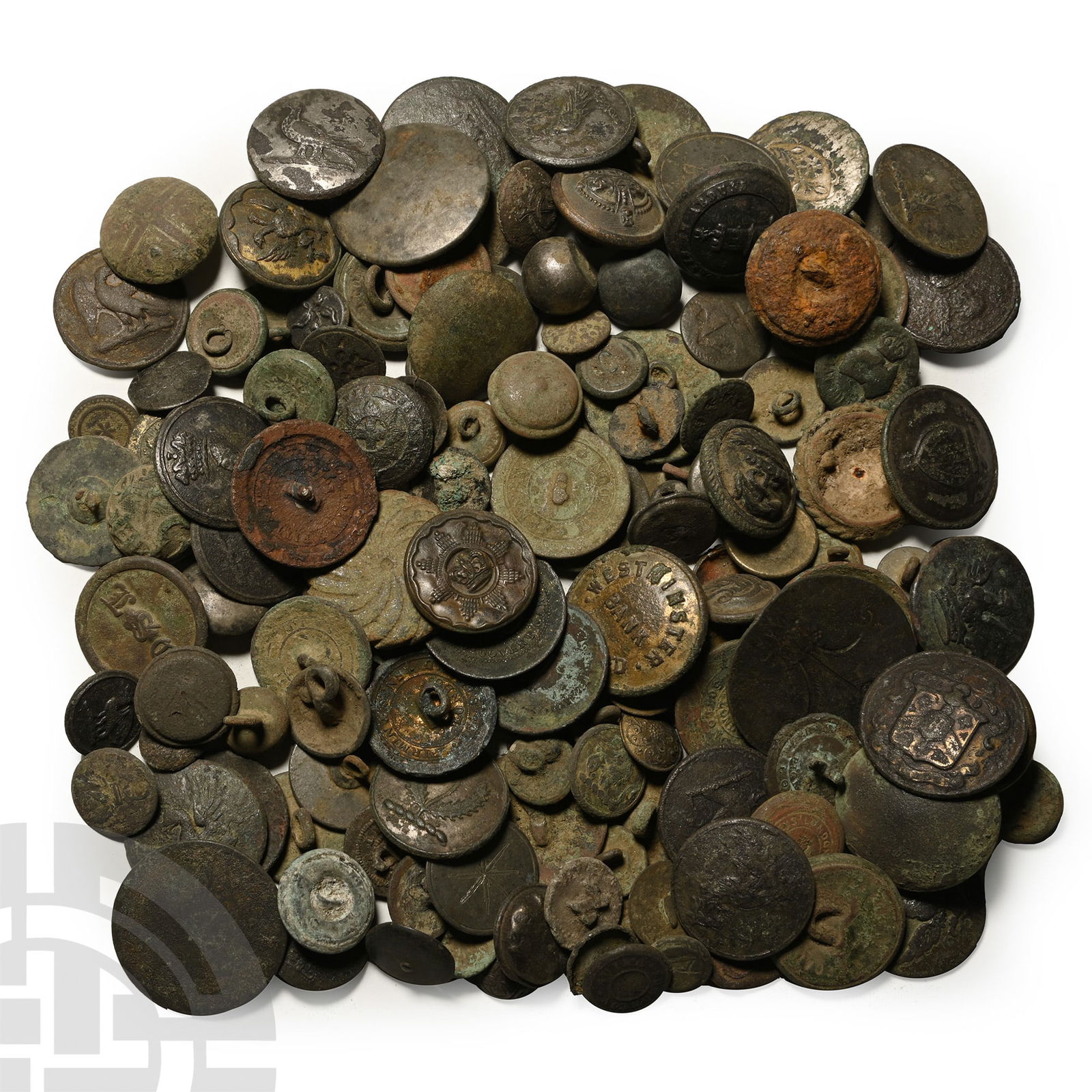 Post Medieval Livery and Other Button Group (1 of 1)