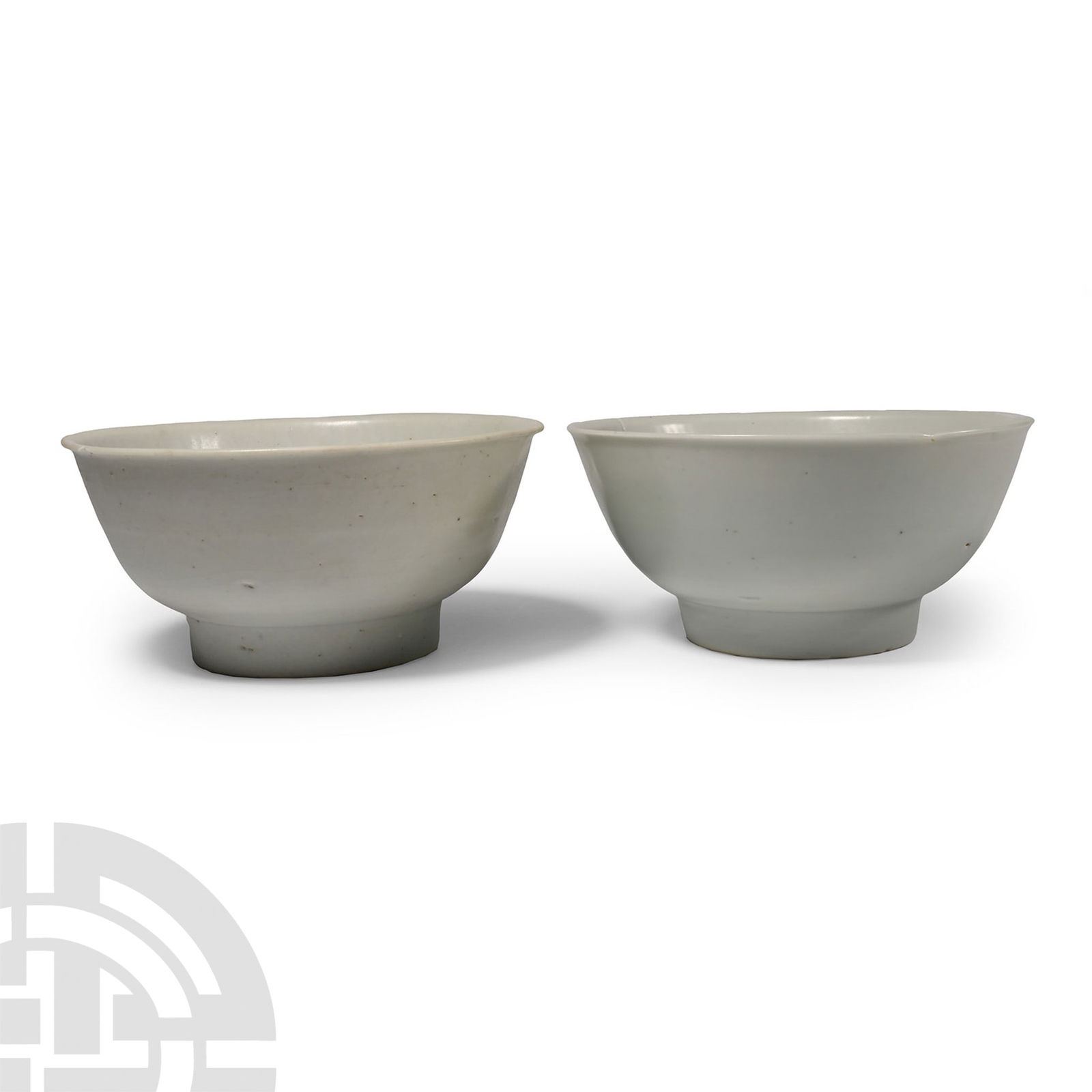 Large Tek Sing Treasure Shipwreck Glazed Pale Blue Bowl Pair (1 of 1)