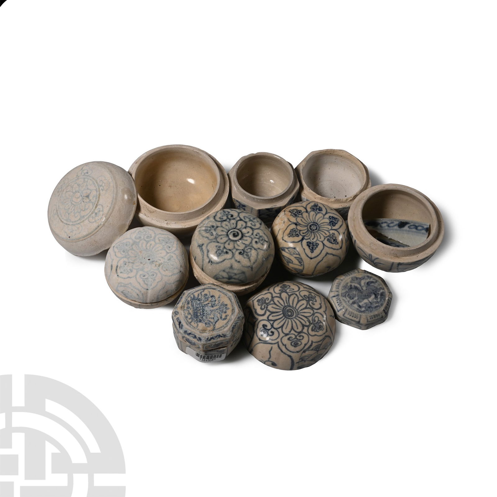 Hoi An Cargo Shipwreck Glazed Box Part Group