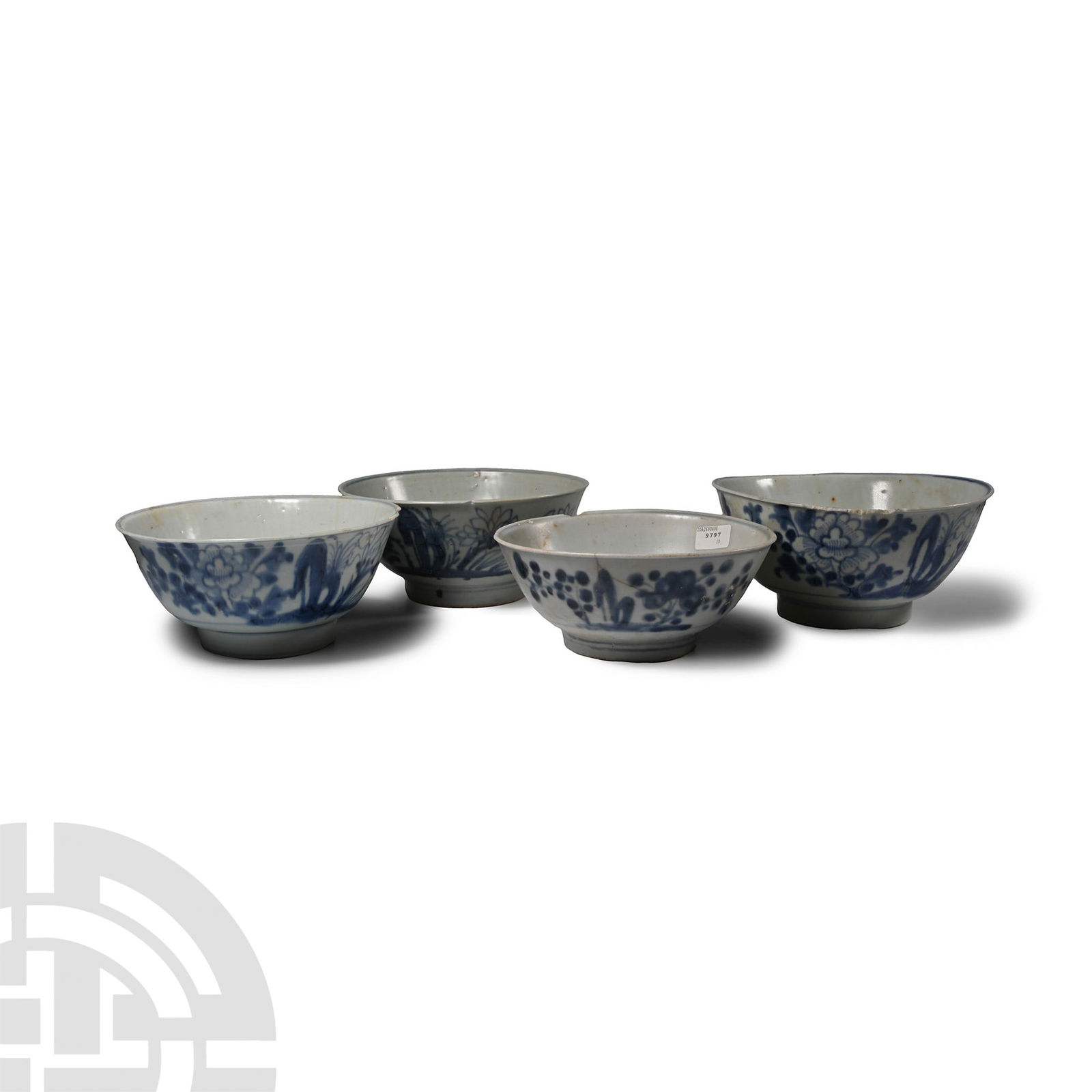 Large Tek Sing Treasure Shipwreck Glazed Blue and White Bowl Group (1 of 1)