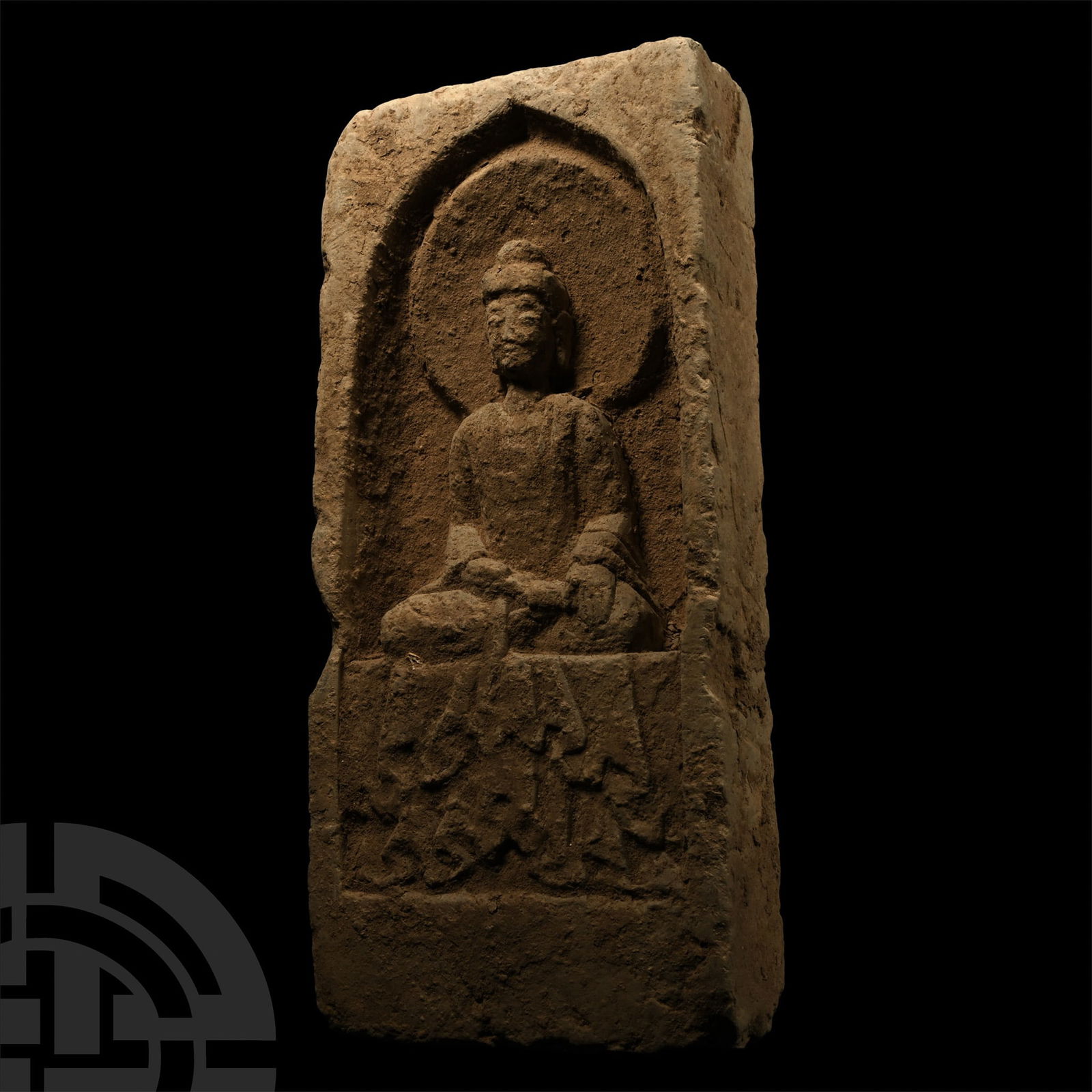 Chinese Wei Terracotta Buddha Brick (1 of 1)