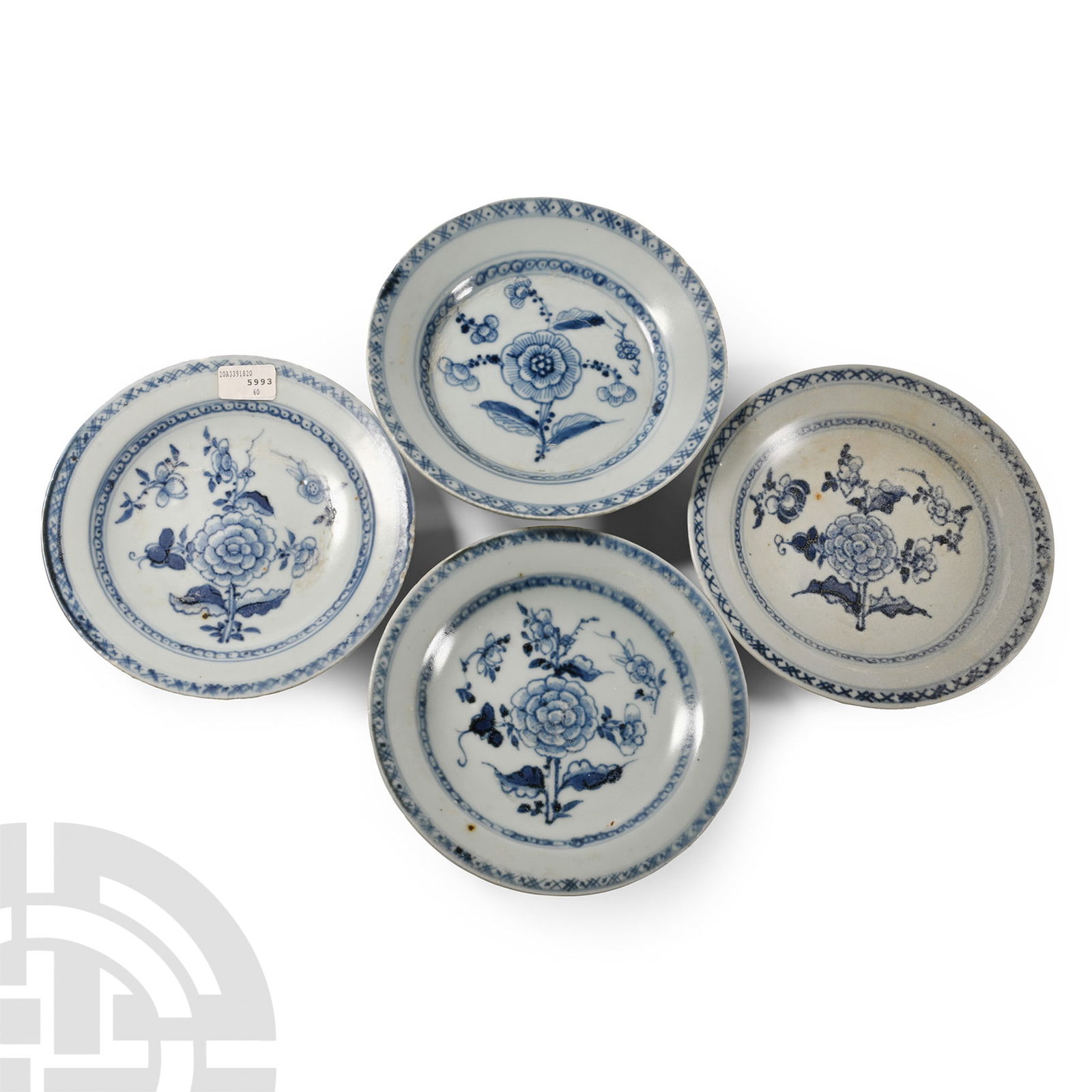 Tek Sing Treasure Shipwreck Glazed Blue and White Dish Set (1 of 1)