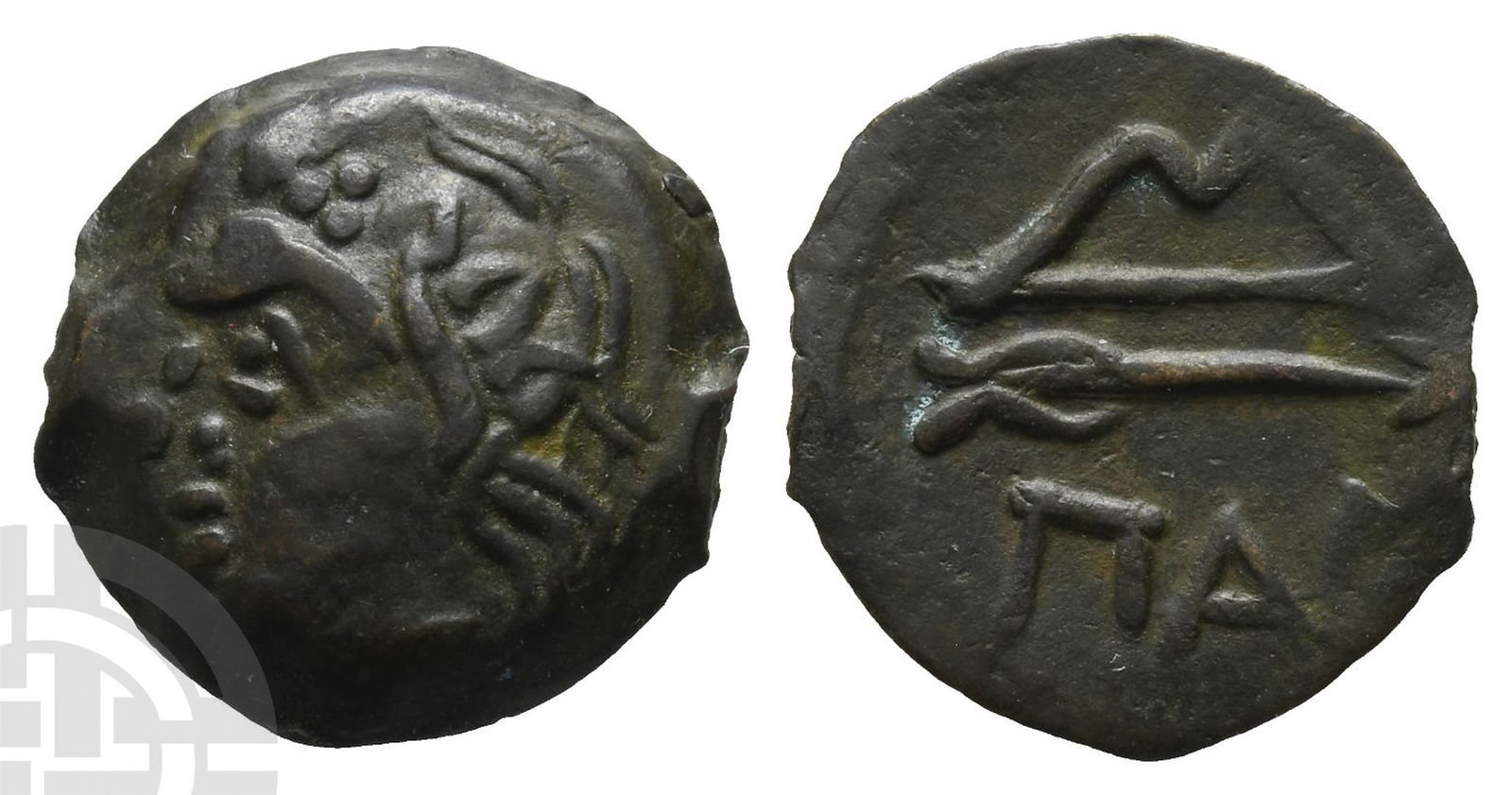 Cimmerian Bosporos, Pantikapaion AE 15mm. (1 of 1)