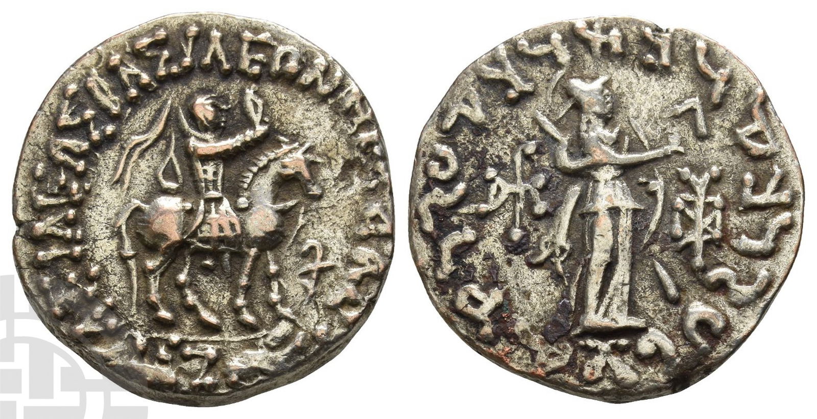 Indo-Scythians, Azes AR Tetradrachm. (1 of 1)