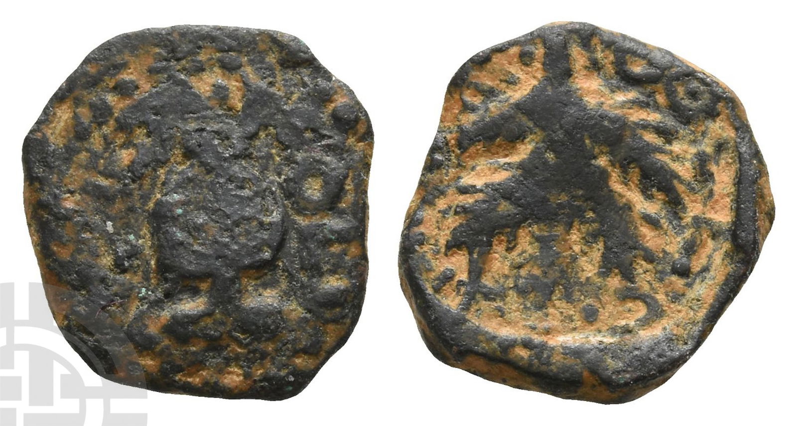 Judaea, Caesarea Maritima AE 'Minim'. (1 of 1)