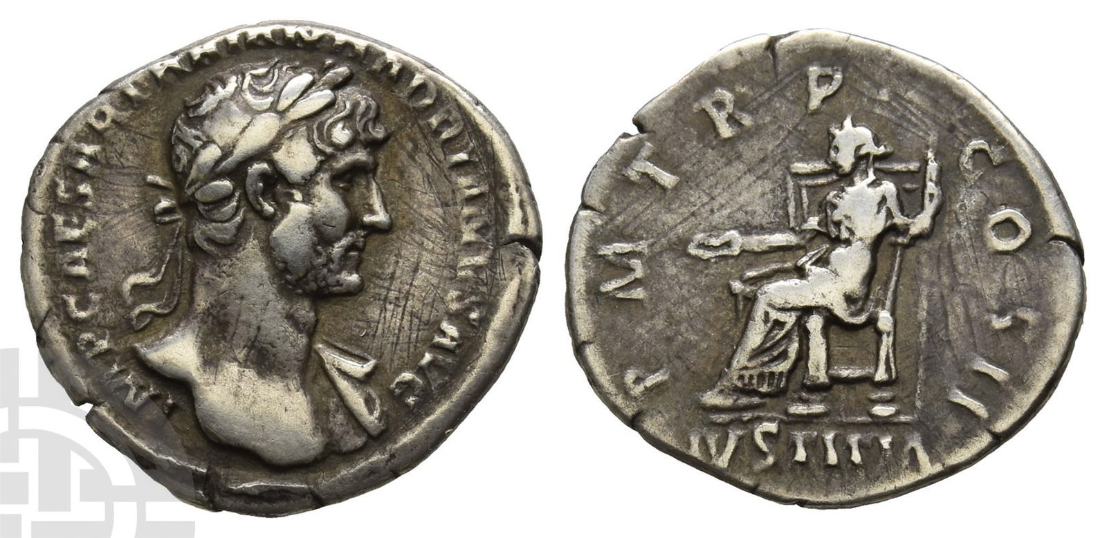 Hadrian AR Denarius. (1 of 1)
