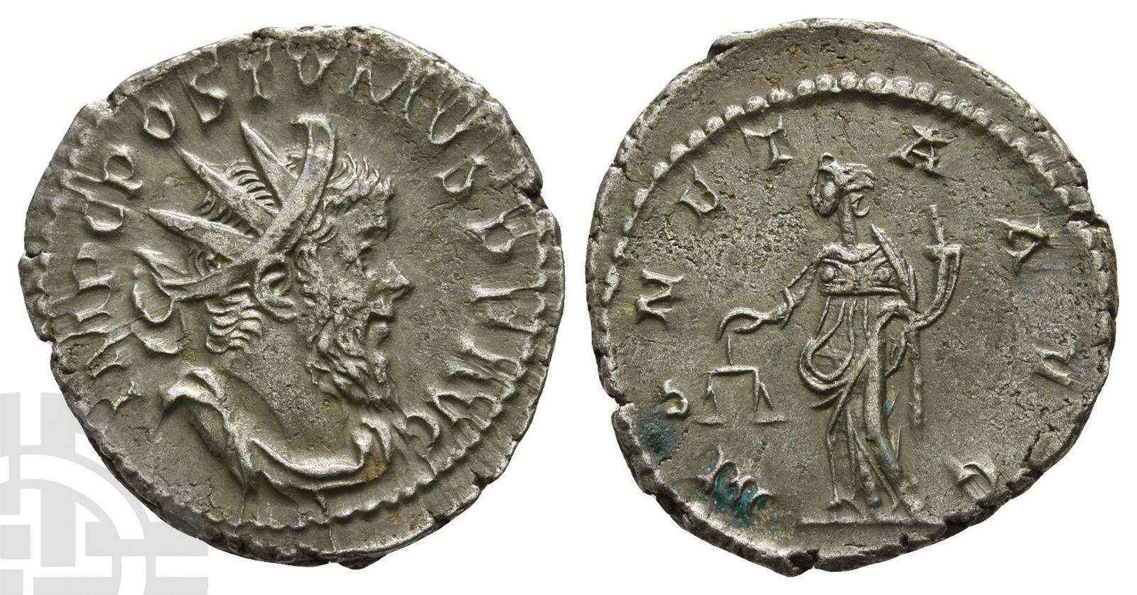Postumus, Romano-Gallic Emperor AR Antoninianus. (1 of 1)