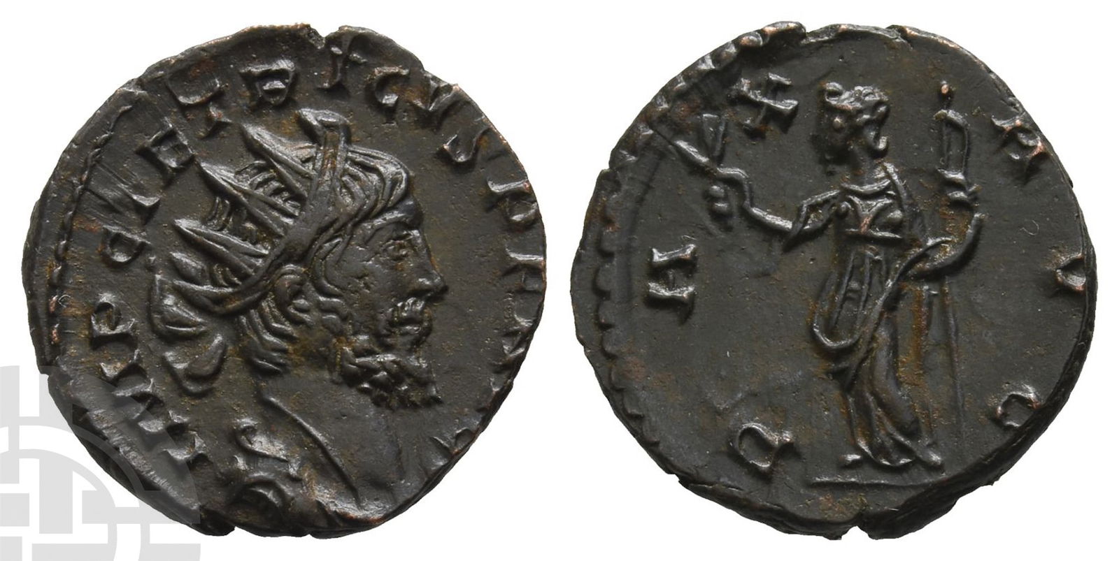 Tetricus I, Romano-Gallic Emperor BI Antoninianus. (1 of 1)