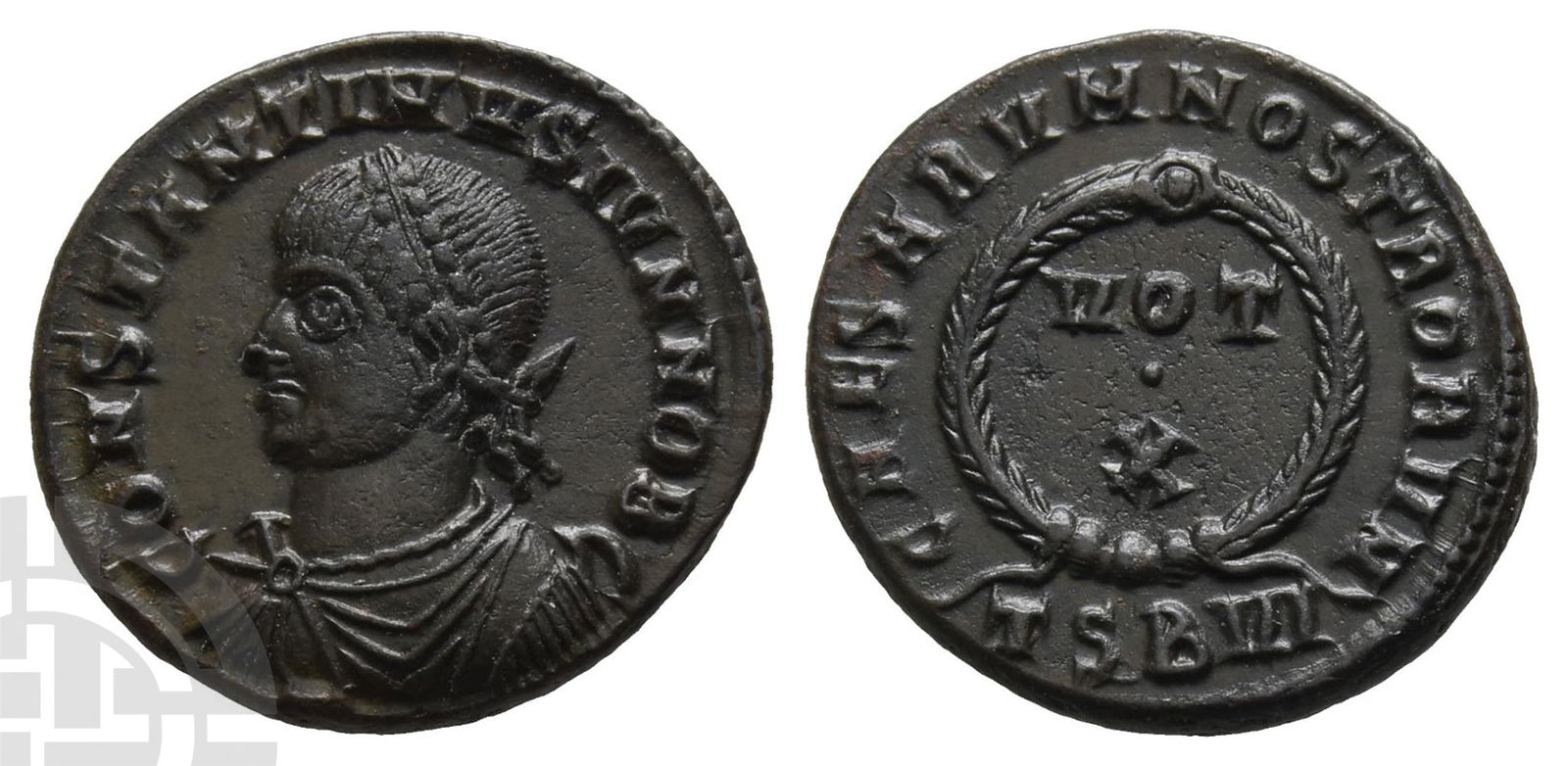 Constantine II, as Caesar BI Nummus. (1 of 1)