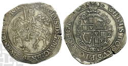 England. Stuart, Charles I AR Halfcrown.