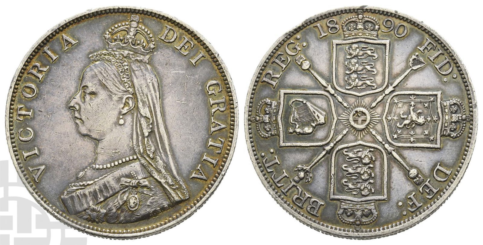 Great Britain. Hanover, Victoria AR Double Florin. (1 of 1)