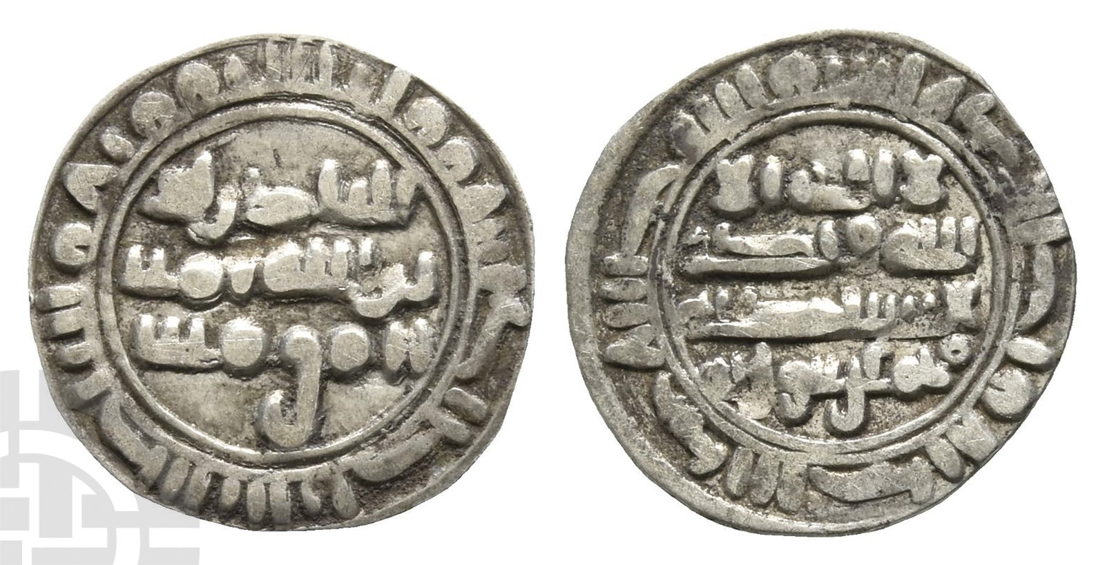 Yaman. Zaydi Imams (Rassids), al-Nasir AR Sudaysi.: AH 301-322 (AD 913-934). Sa'da mint. Undated. Legend in four lines across field; part of Qur'an around / Kalima in three lines across field; mint formula around. SICA 10, 198-203; Album 1068; ICV 1083