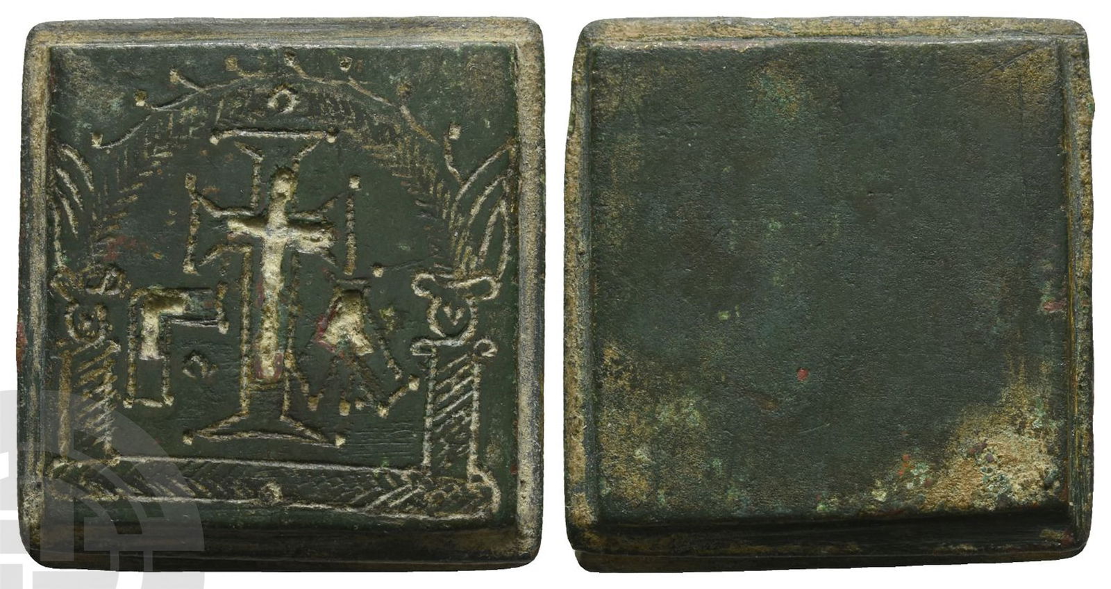 Byzantine Square AE Commercial Weight of One Uncia. (1 of 1)