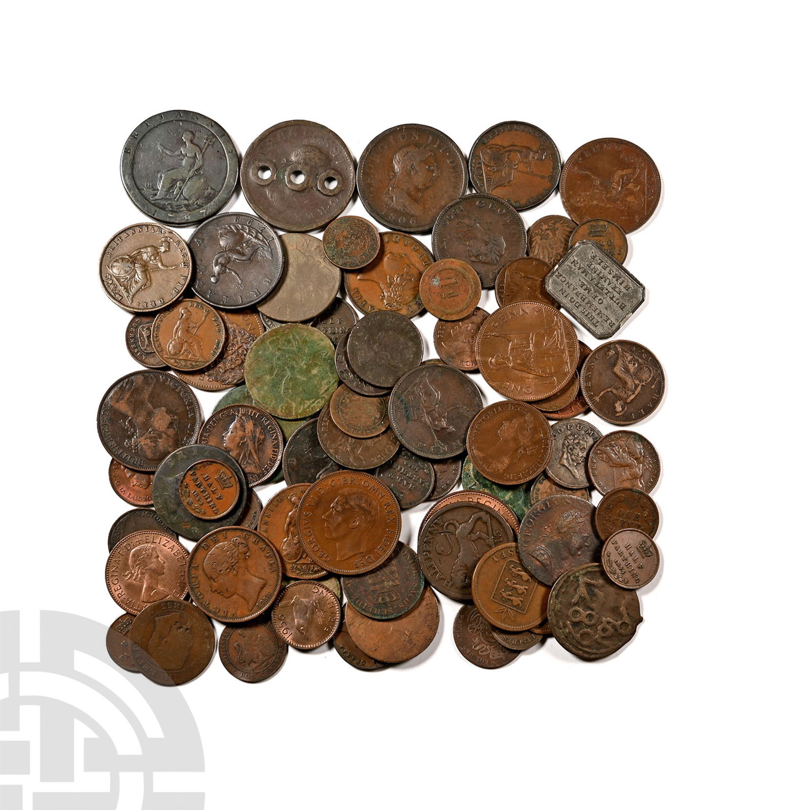 Group of Seventy-Six [76] AE Coins. (1 of 1)