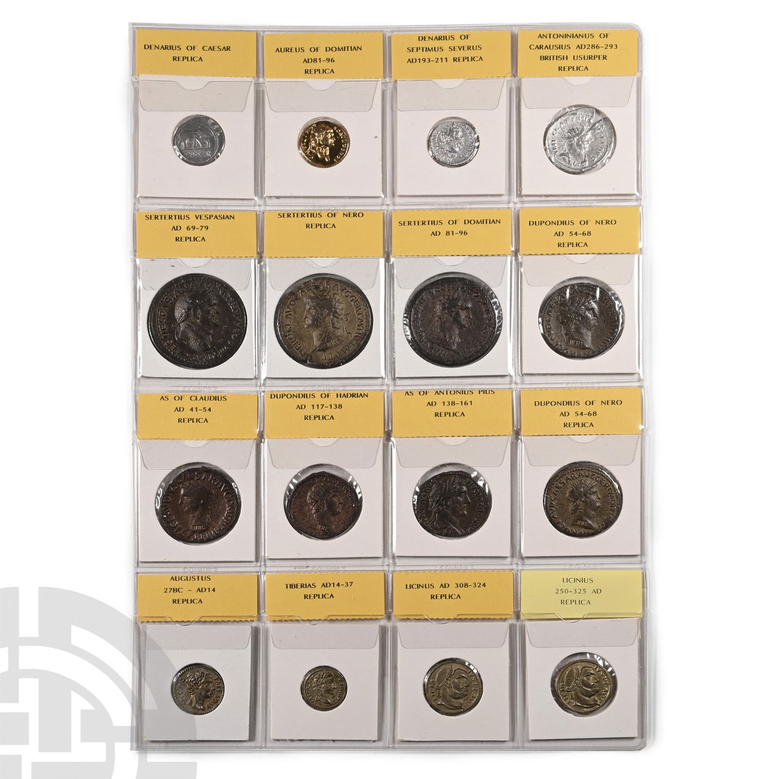Group of Sixteen [16] Reproductions of Roman Coins. (1 of 1)