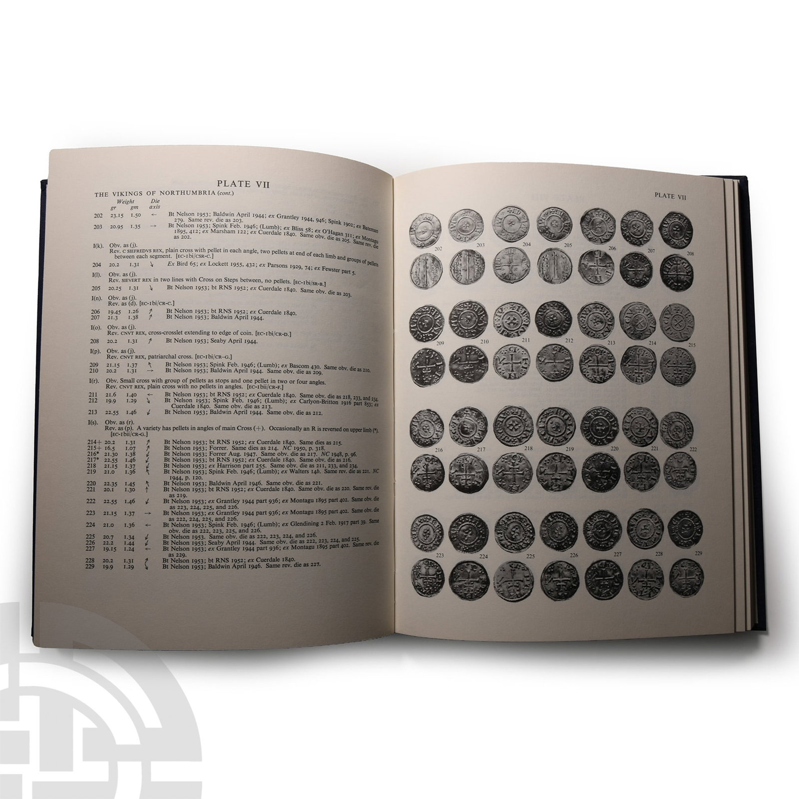 Sylloge of Coins of the British Isles 29 - Merseyside County Museums - Ancient British Issues and: 1982 A.D.Margaret Warhurst - Oxford, 1982, hardback with cloth covers, 132 pp; new. 690 grams, 25.2 x 19.6 cm (10 x 7 3/4 in.). [No Reserve] Property of a North London, UK, gentleman.
