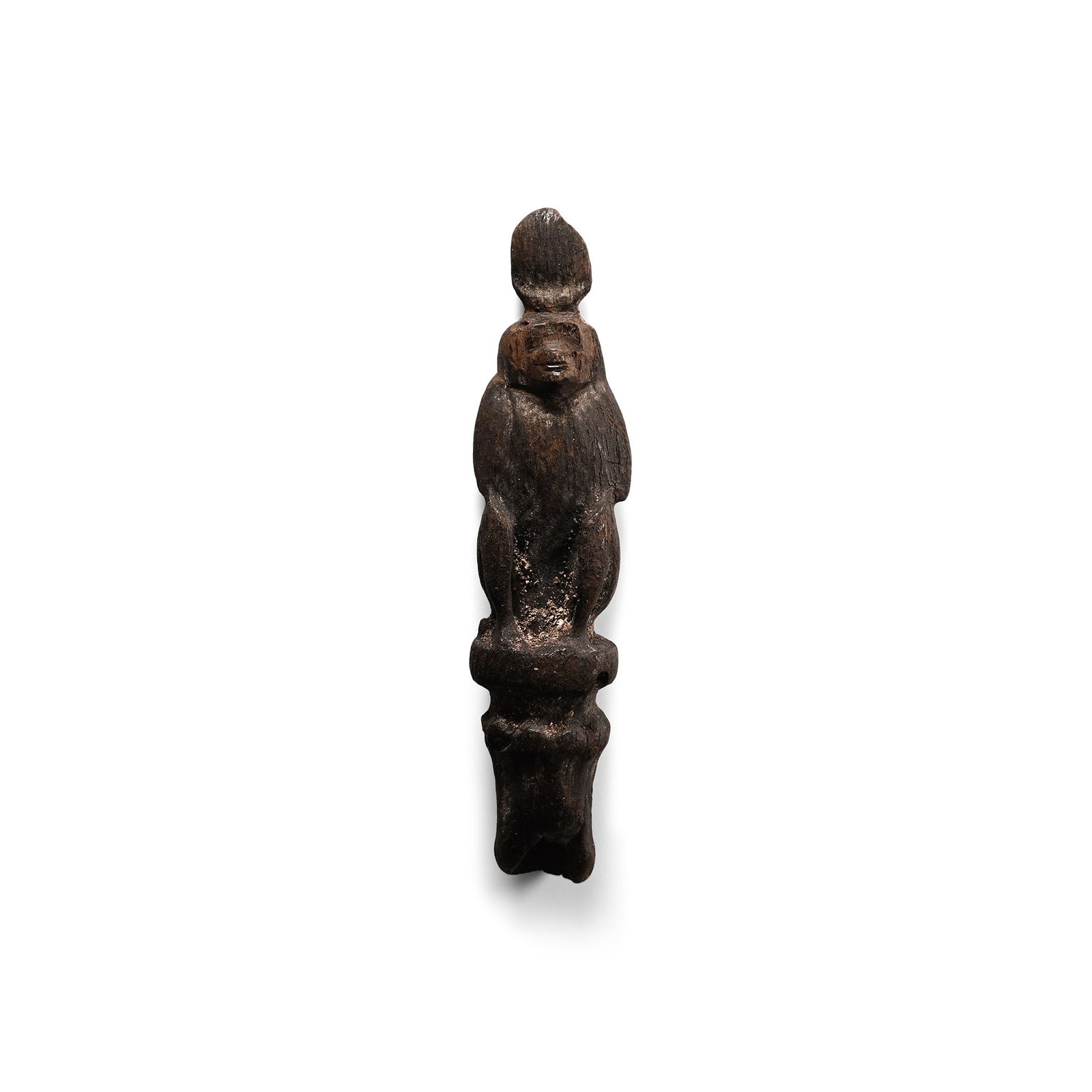 Egyptian Ebony Thoth Figure