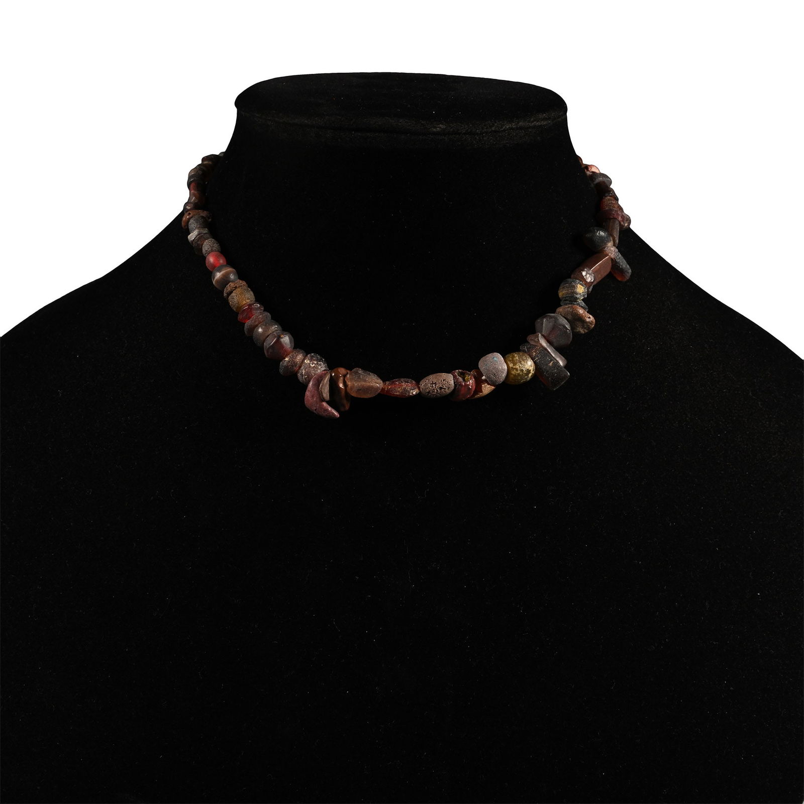 Roman Mixed Glass Bead Necklace String (1 of 1)