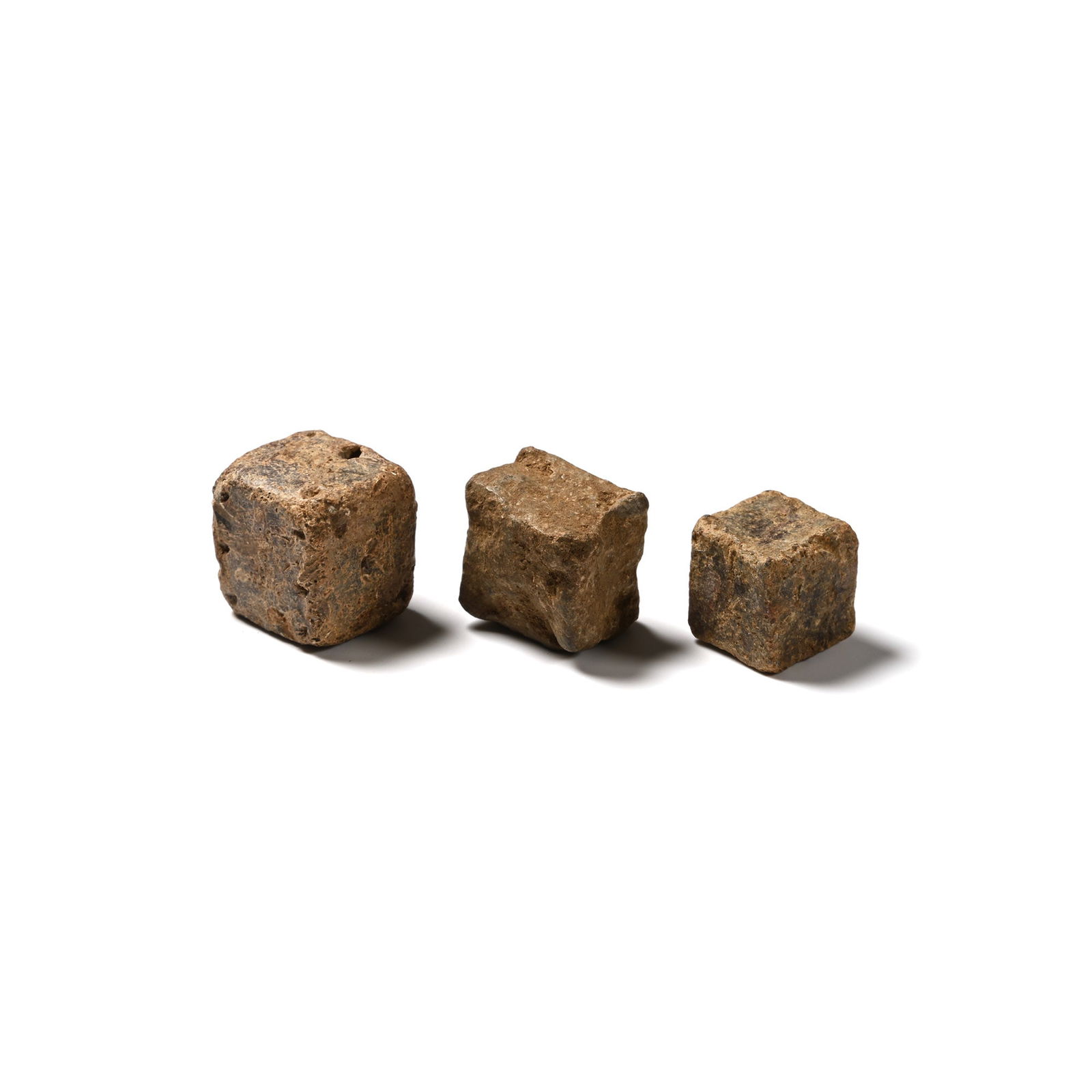 Roman Lead Gaming Dice Group (1 of 1)