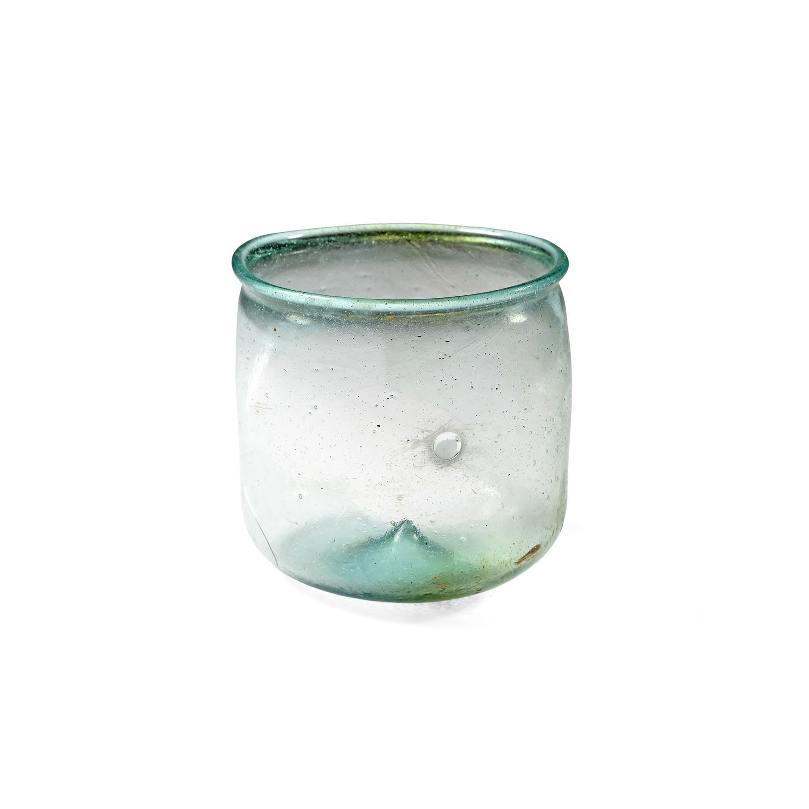 Roman Glass Cup with Piece Missing (1 of 1)