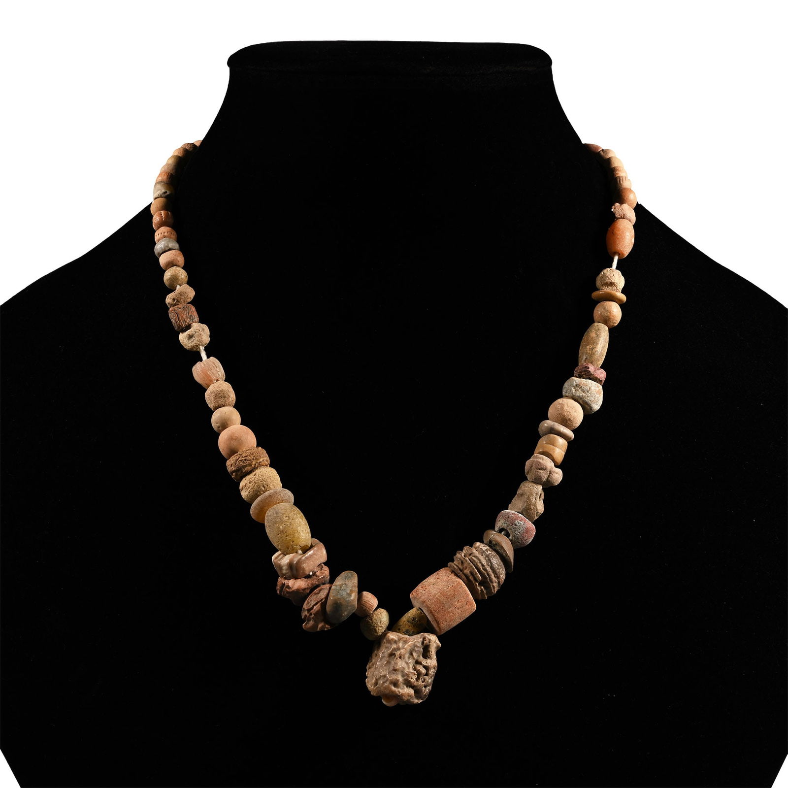 Western Asiatic Mixed Bead Necklace String (1 of 1)