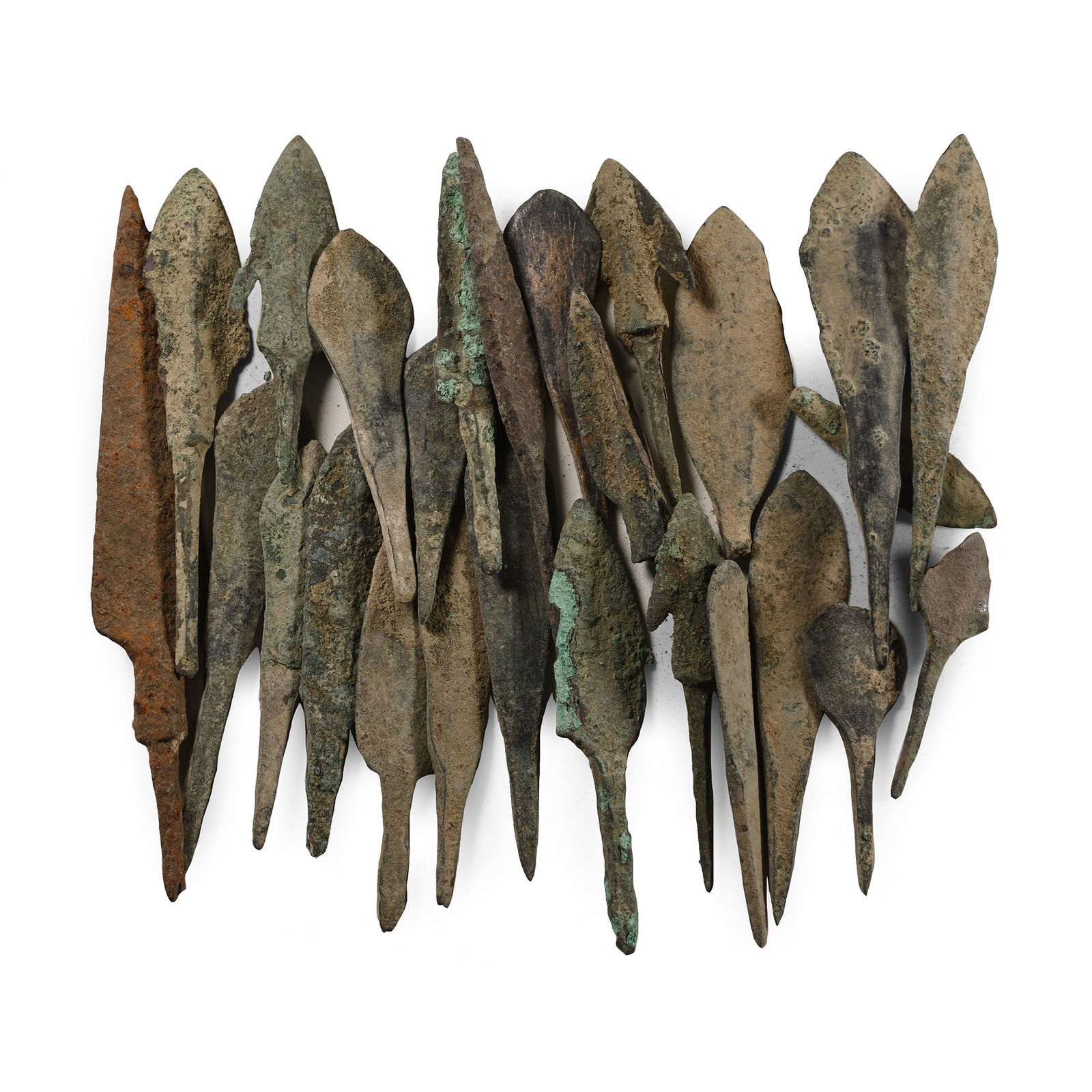 Western Asiatic Bronze Arrowhead Collection (1 of 1)