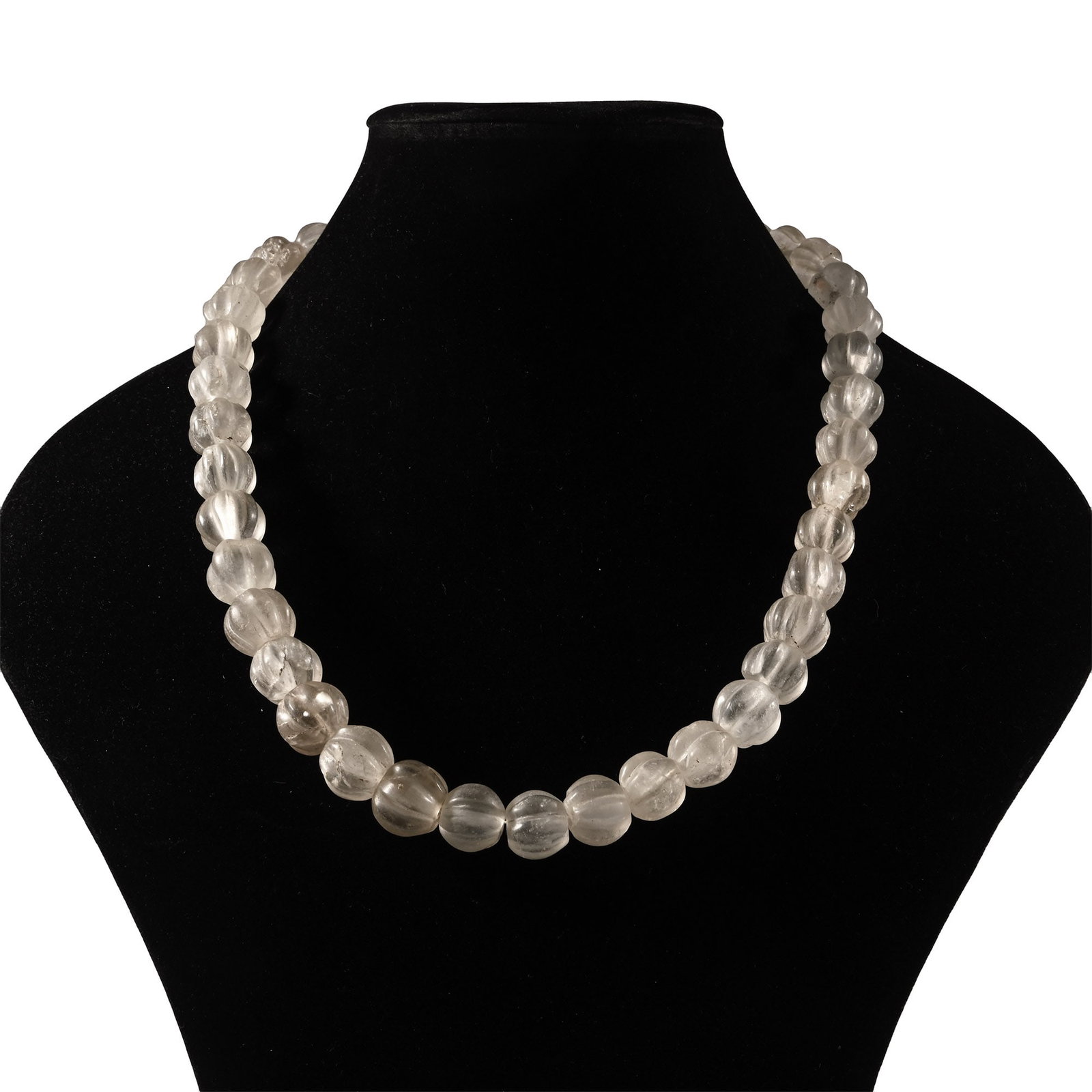 Bactrian Style Rock Crystal Bead Necklace String (1 of 1)