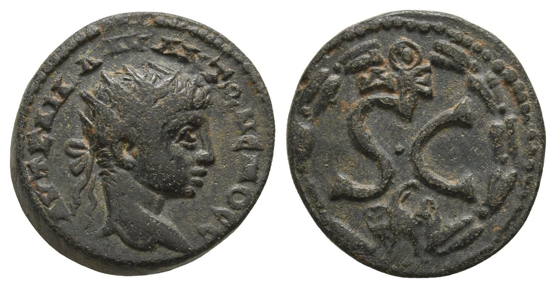 Elagabalus AE 20mm of Antioch, Seleucis and Pieria. (1 of 1)