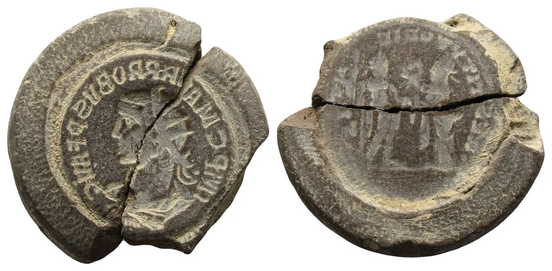 Roman Imperial, Terracotta Forger's Casting Mould. (1 of 1)