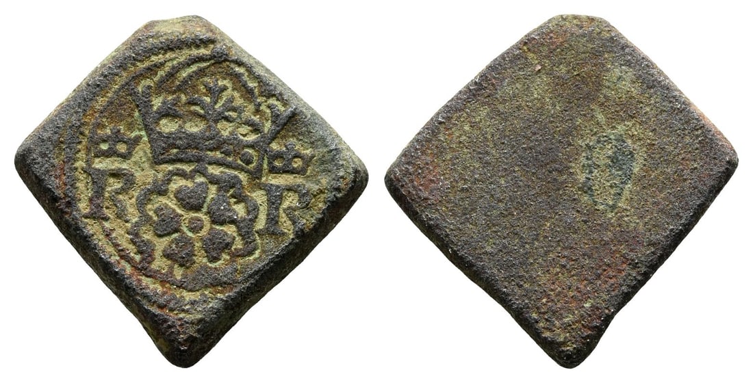 English Coin Weight for the AV 'Crown of the Double Rose'. (1 of 1)