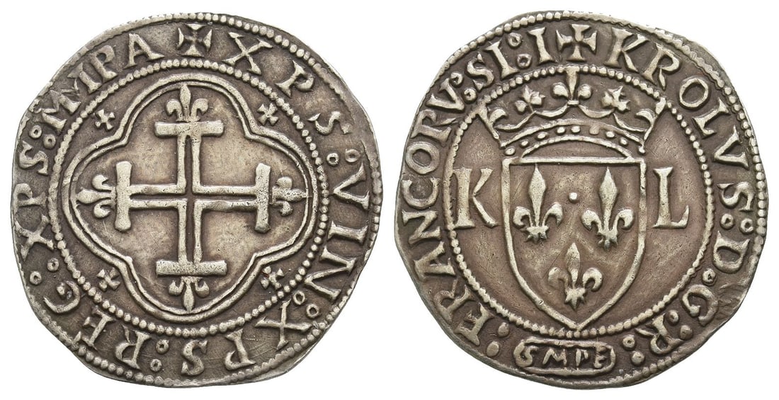 Reproduction of AR Carlino of Carlo VIII di Francia. (1 of 1)