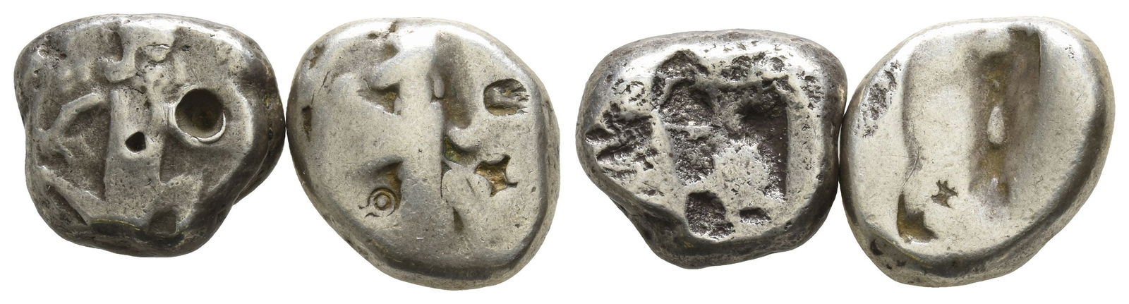 Group of Two [2] AR Sigloi of Achaemenid Empire. (1 of 1)