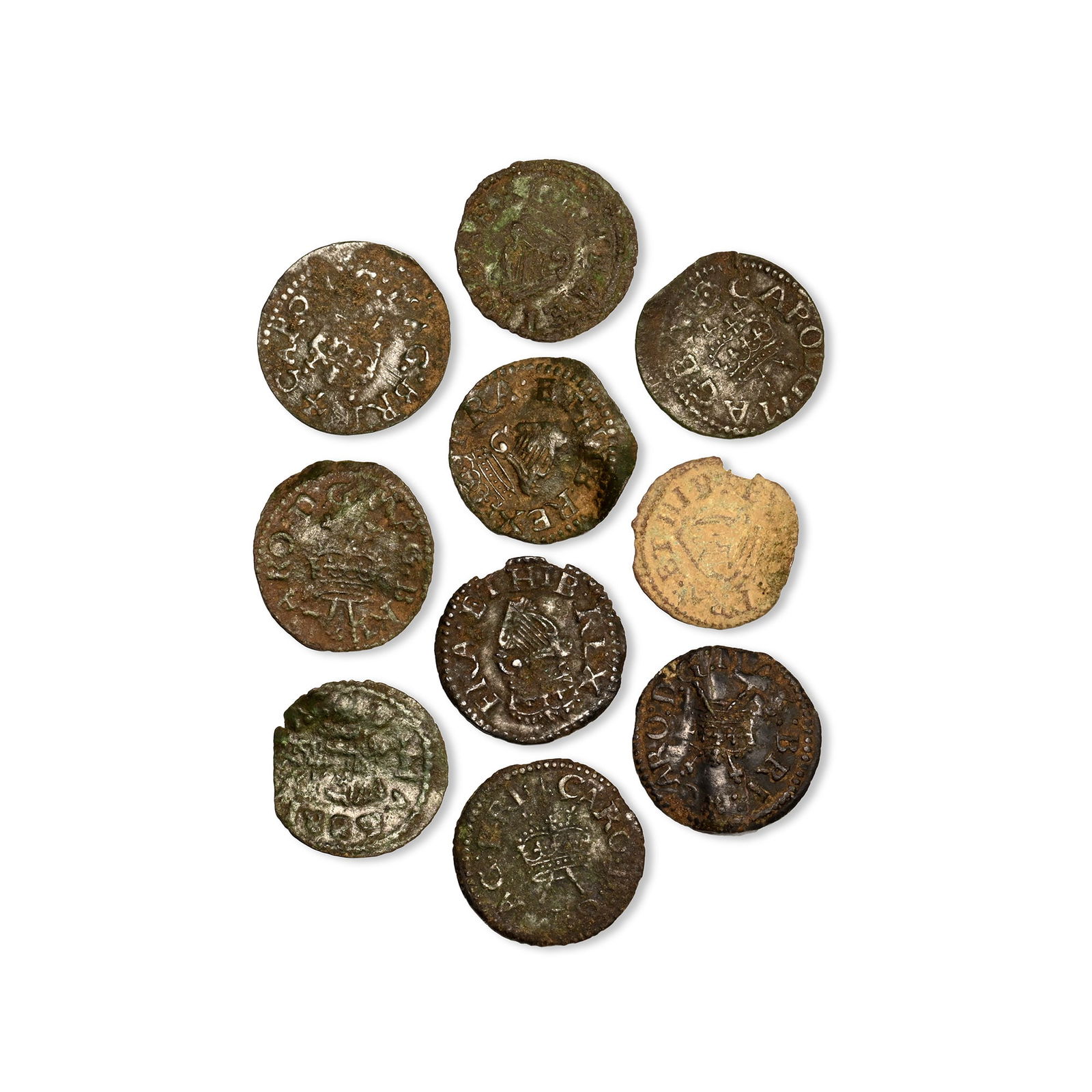 Group of Ten [10] CU Farthings. (1 of 1)