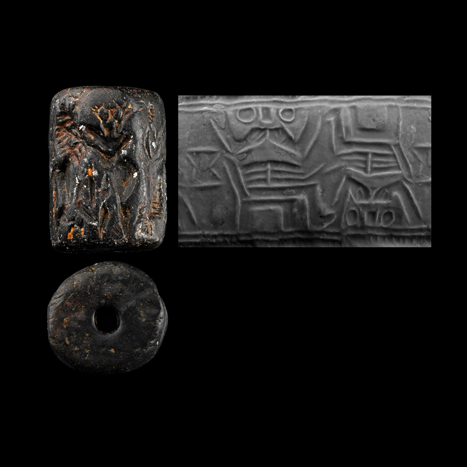 Old Anatolian Stone Cylinder Seal (1 of 1)