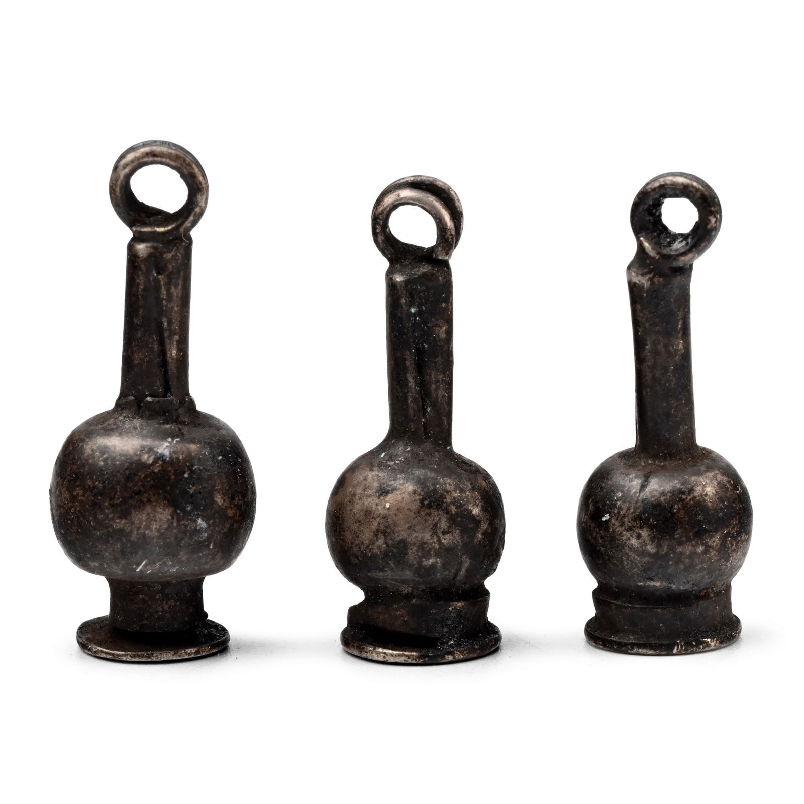 Egyptian Silver Poppy Amulet Group (1 of 1)