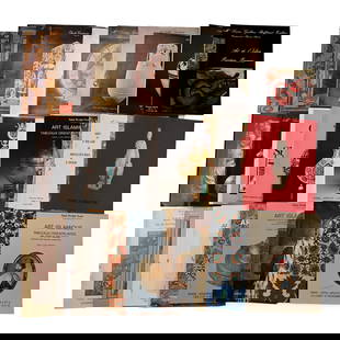 Mixed Islamic and Orient Auction Auction Catalogues - 40 Titles: 1979-1988 A.D. HOTEL DES VENTES/DROUOT 15 juin 1989 (Art d’Orient); 16 octobre 1979 (Art d’Islam et d’Orient, Art of the Islamic Lands); 5 decembre 1979 (Art d’Asie); 16 -17 octobre 1980 (Obje