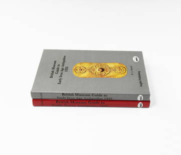 British Museum - Anglo-Saxon and Early Iron Age Antiquities [2]: Published 1993 and 1994 A.D. Smith, R. A., British Museum Guide to Anglo-Saxon Antiquities, Anglia, 1993 (reprint of 1923 edition), hardback with dustwrapper; well illustrated; Smith, R. A., British M