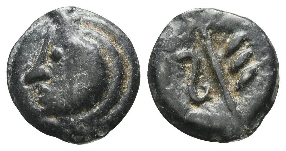 Celtic Northeast Gaul. Bellovaci Potin Unit. (1 of 1)