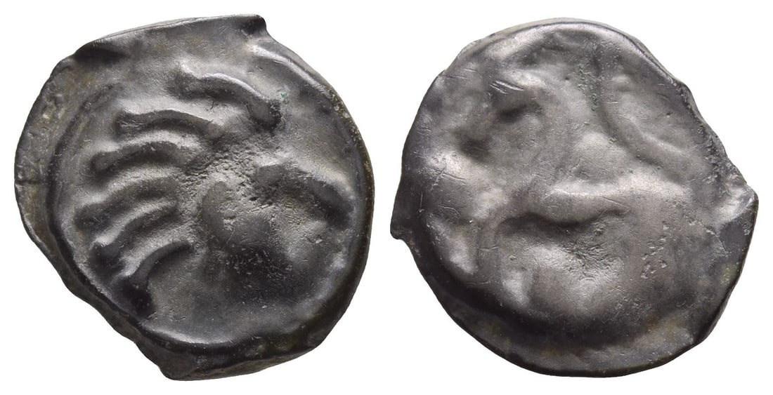 Celtic Northwest Gaul. Senones Potin Unit. (1 of 1)