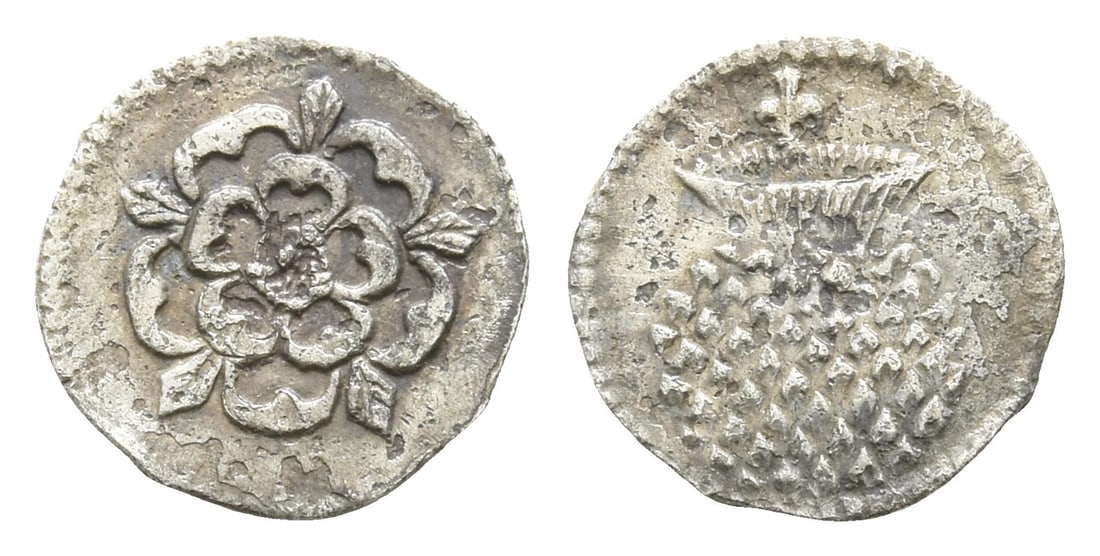 England. Stuart, James I AR Halfpenny. (1 of 1)