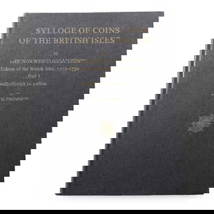 Sylloge of Coins of the British Isles, 31 - The Norweb Collection - Tokens of the British Isles,: Sylloge of Coins of the British Isles, 31 - The Norweb Collection - Tokens of the British Isles, 1575-1750 Part I, Bedfordshire to Devon. 1984 A.D. R.H. Thompson - London, 1984, hardcover, 35 plates,
