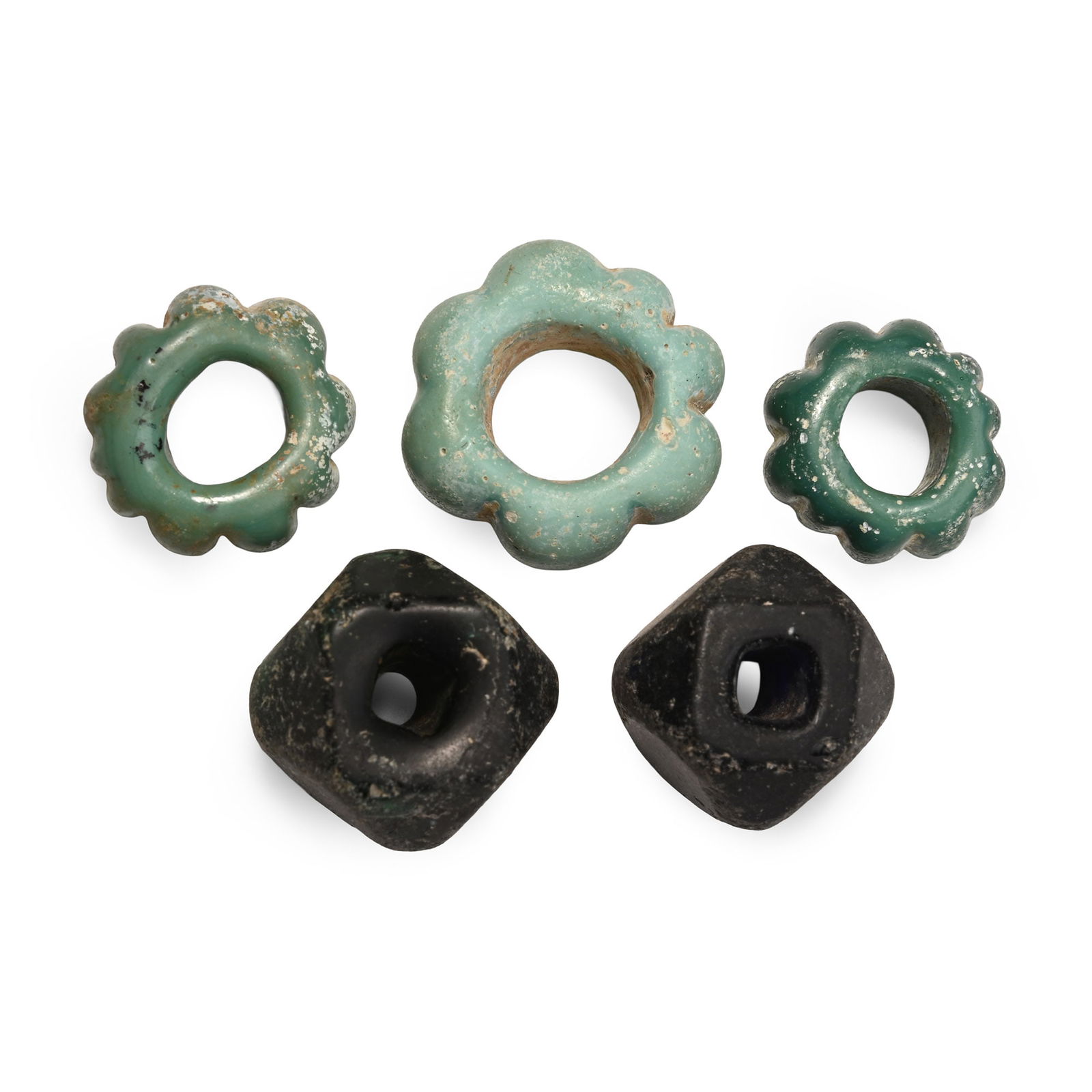 Phoenician Glass Bead Group (1 of 1)