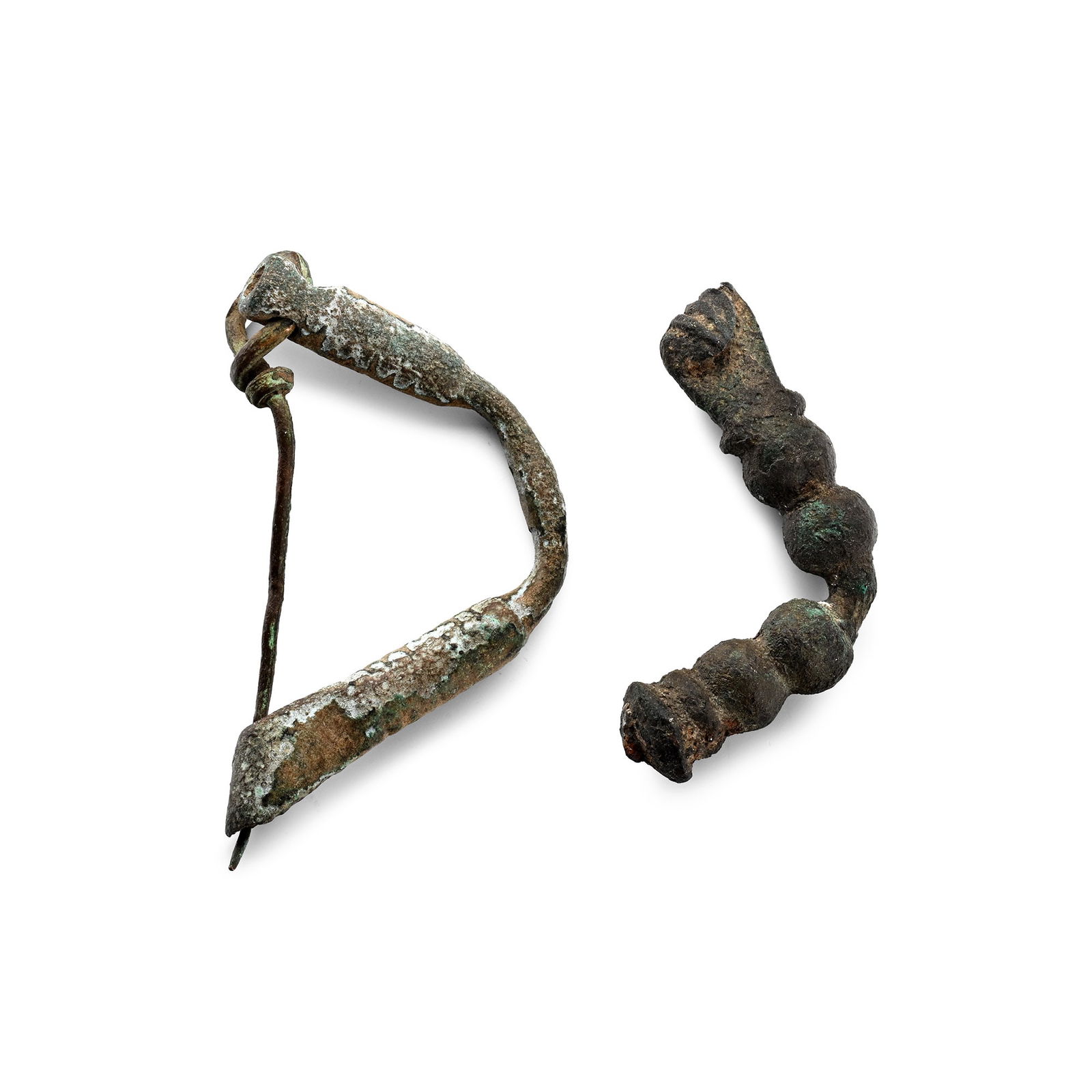 Greek Bronze Bow Brooch Group (1 of 1)
