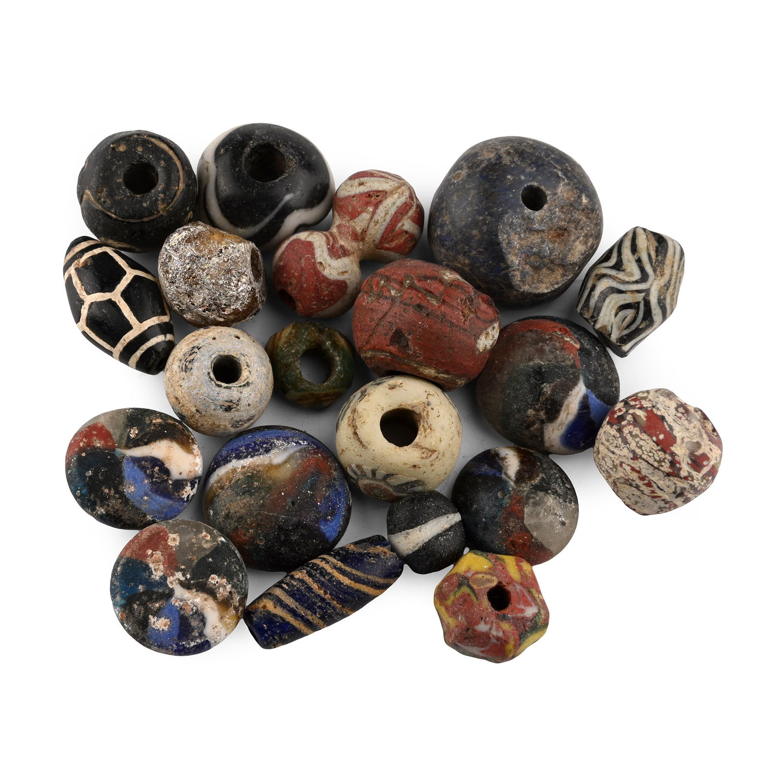 Roman and Later Glass Bead Group (1 of 1)