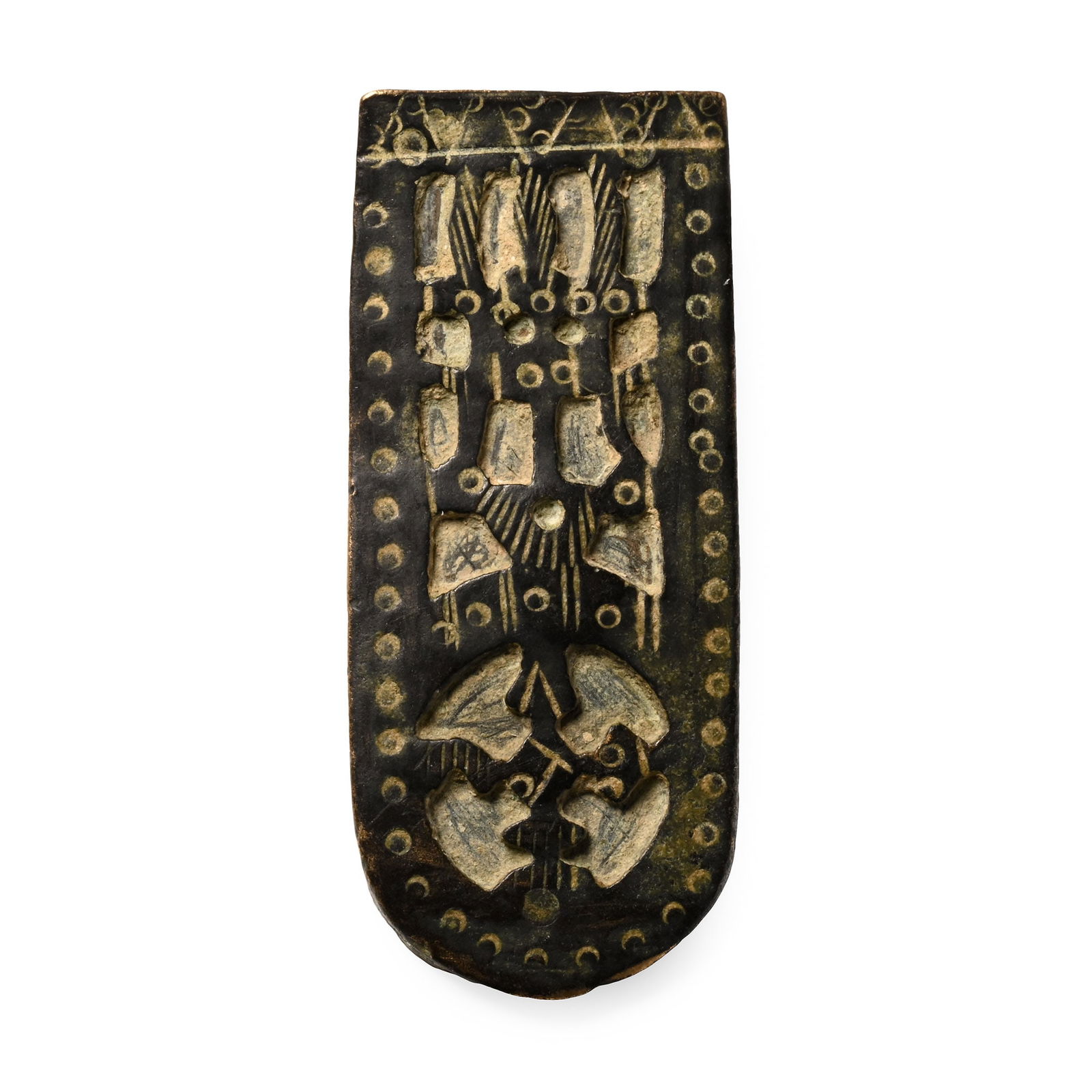 Byzantine Bronze Buckle Plate (1 of 1)