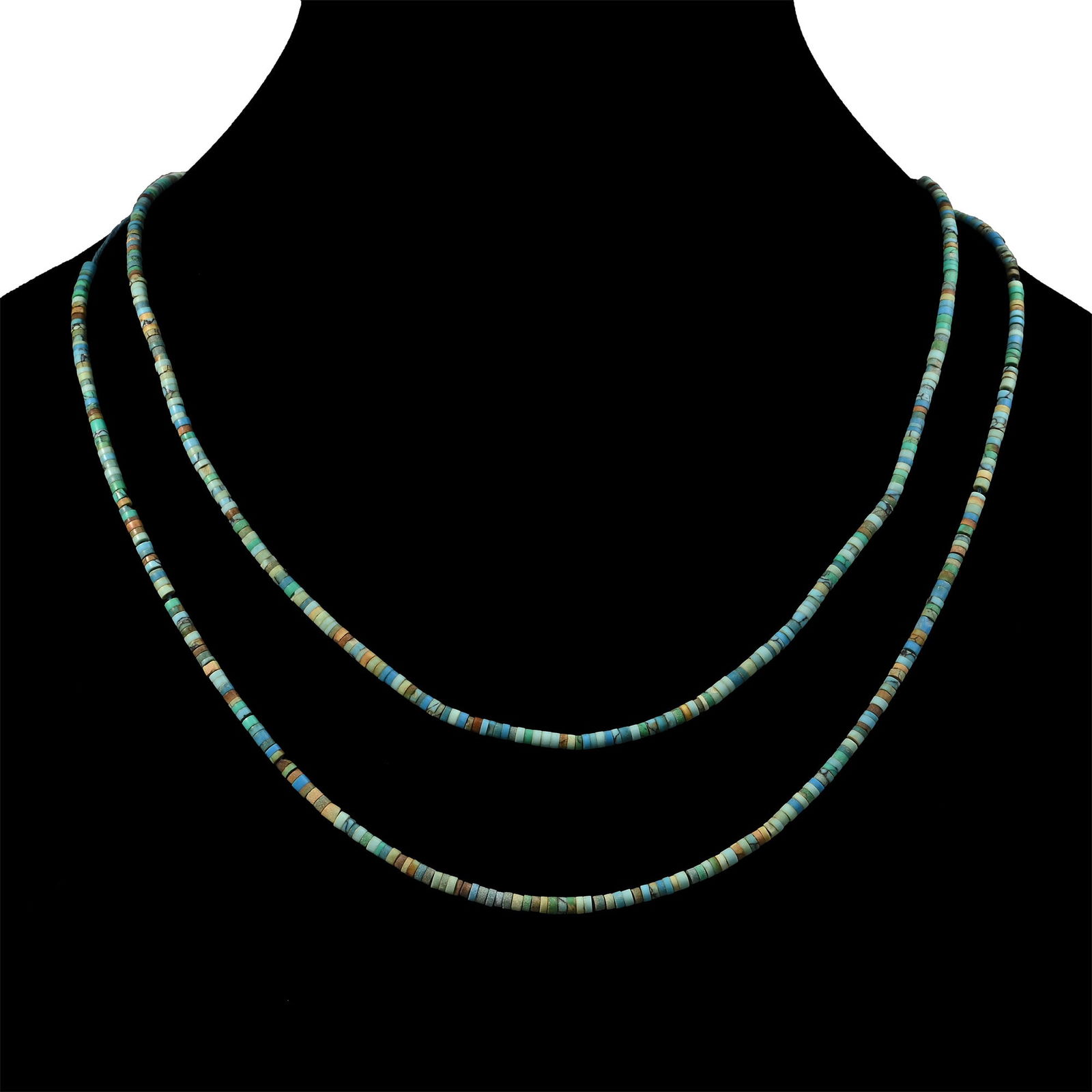 Western Asiatic Mixed Stone Bead Necklace String Group (1 of 1)