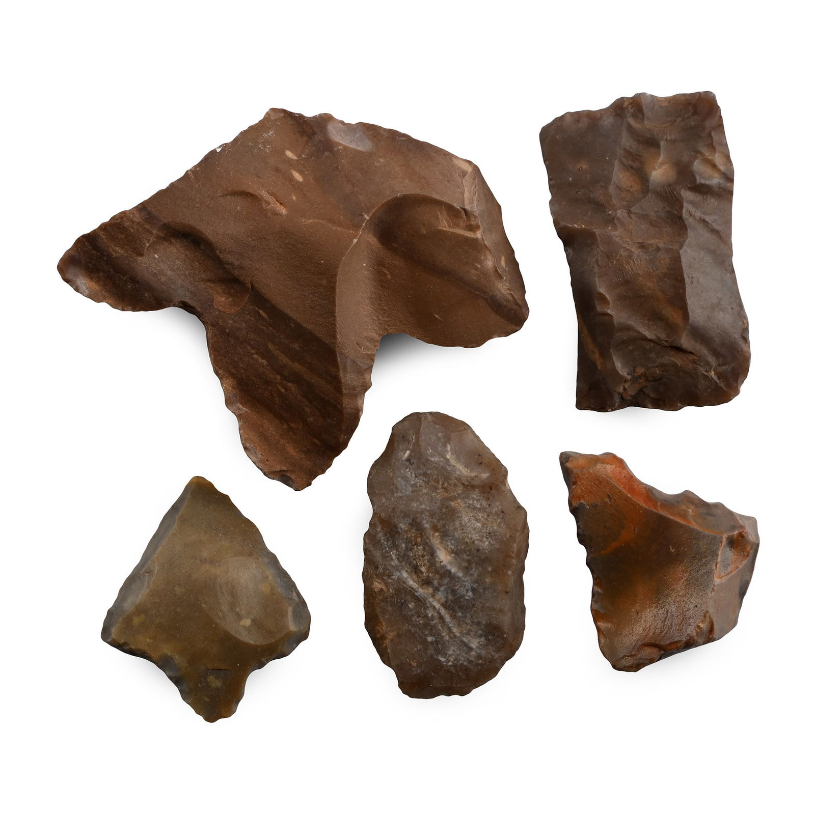 Stone Age Knapped Tool and Arrowhead Collection (1 of 1)