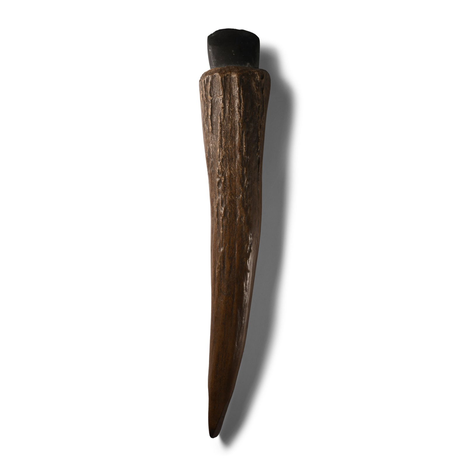 Neolithic Wood Shaving Blade with Antler Handle
