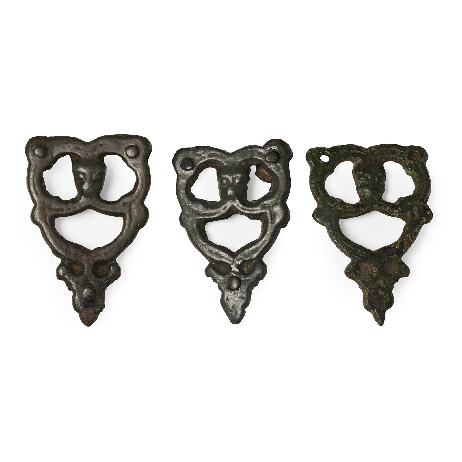 Viking Bronze Odin with Ravens Mount Group (1 of 1)